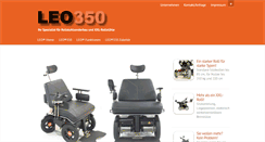 Desktop Screenshot of leo350.eu
